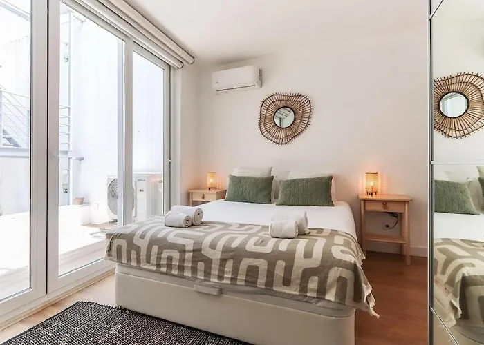 Διαμέρισμα Principe Real Cozy Bright With Ac *